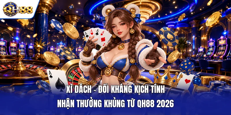 Xì Dách - Đối Kháng Kịch Tính Nhận Thưởng Khủng Từ QH88 2026